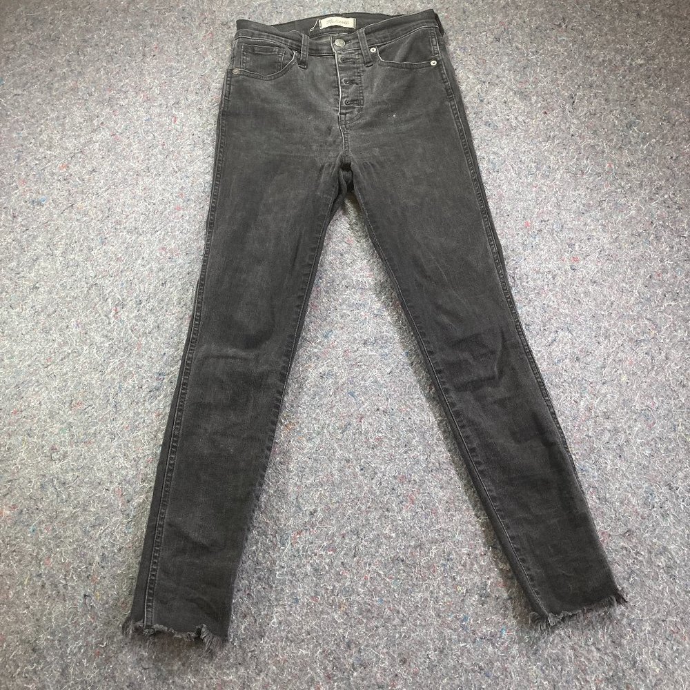 Madewell Womens 10" High Rise Skinny Jeans Size 25